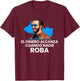 El Dinero Alcanza Cuando Nadie Roba, Nayib Bukele 2019 T-Shirt - T-Shirt | Maroon