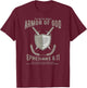 Christian Shirt - Put On The Whole Armor Of God - Men Women T-Shirt - T-Shirt | Maroon