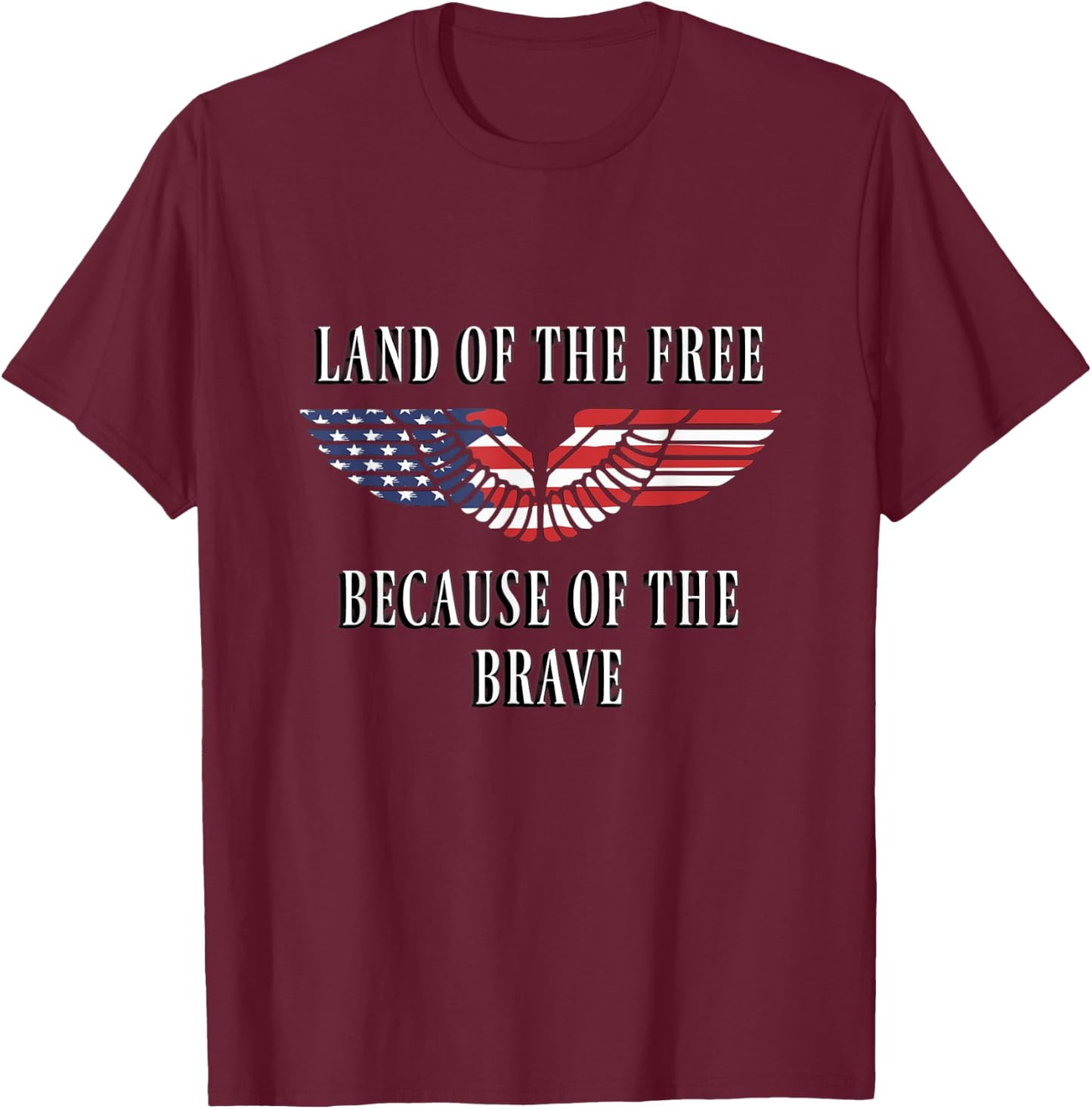 American Veteran shirt Patriotic clothing T-Shirt - T-Shirt | Maroon