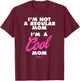 Mean Girls I'm Not a Regular Mom I'm a Cool Mom Y2K Movie T-Shirt - T-Shirt | Maroon
