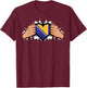 Bosnia and Herzegovina Roots Bosnian Flag T-Shirt - T-Shirt | Maroon