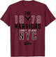 The Warriors 1979 Coney Island NYC T-Shirt - T-Shirt | Maroon