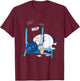 Funny Gym Powerlifting Bench Press Shirt T-Shirt - T-Shirt | Maroon