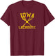 Iowa Lacrosse T-Shirt - T-Shirt | Maroon