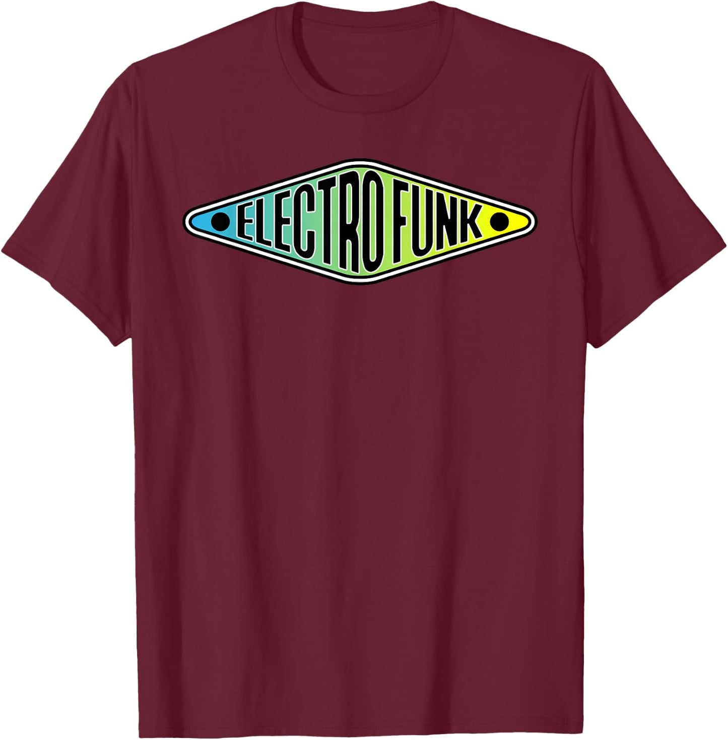 Electro Funk Shirt – The Retro Beats Rap Hip Hop T-Shirt - T-Shirt | Maroon