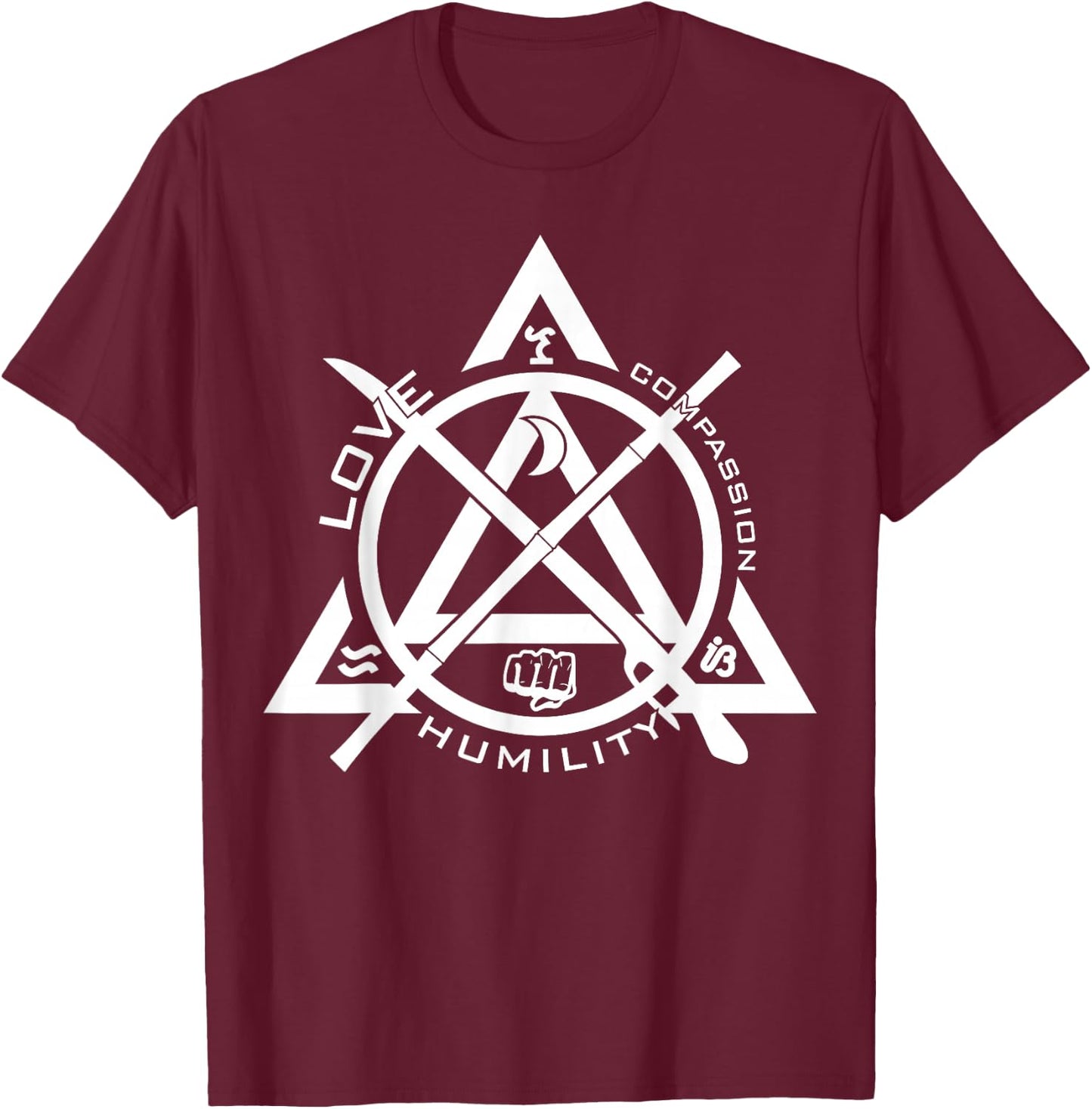 Kali Shirt- Filipino Martial Arts Fighting Philippines T-Shirt - T-Shirt | Maroon