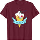 I scream Ice cream Cute Baby Parrot Funny Bird Pet Cockatoo T-Shirt - T-Shirt | Maroon