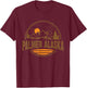 Vintage Palmer, Alaska Mountain Hiking Souvenir Print T-Shirt - T-Shirt | Maroon