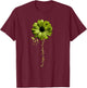 Non-Hodgkins Lymphoma Awareness Warrior Pretty Gift T-Shirt - T-Shirt | Maroon