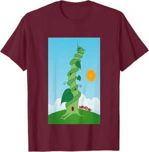 Kids Jack and the beanstalk T-Shirt - T-Shirt | Maroon