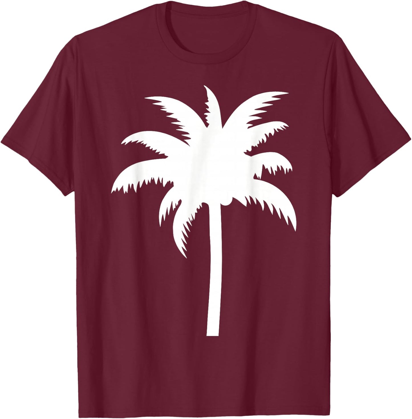Palm tree T-Shirt - T-Shirt | Maroon