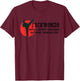 5 tenets of Tae Kwon Do Courtesy Integrity Perseverance T-Shirt - T-Shirt | Maroon