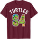 Teenage Mutant Ninja Turtles 1984 Logo -Shirt T-Shirt - T-Shirt | Maroon