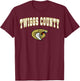 Twiggs County High School Cobras C2 T-Shirt - T-Shirt | Maroon