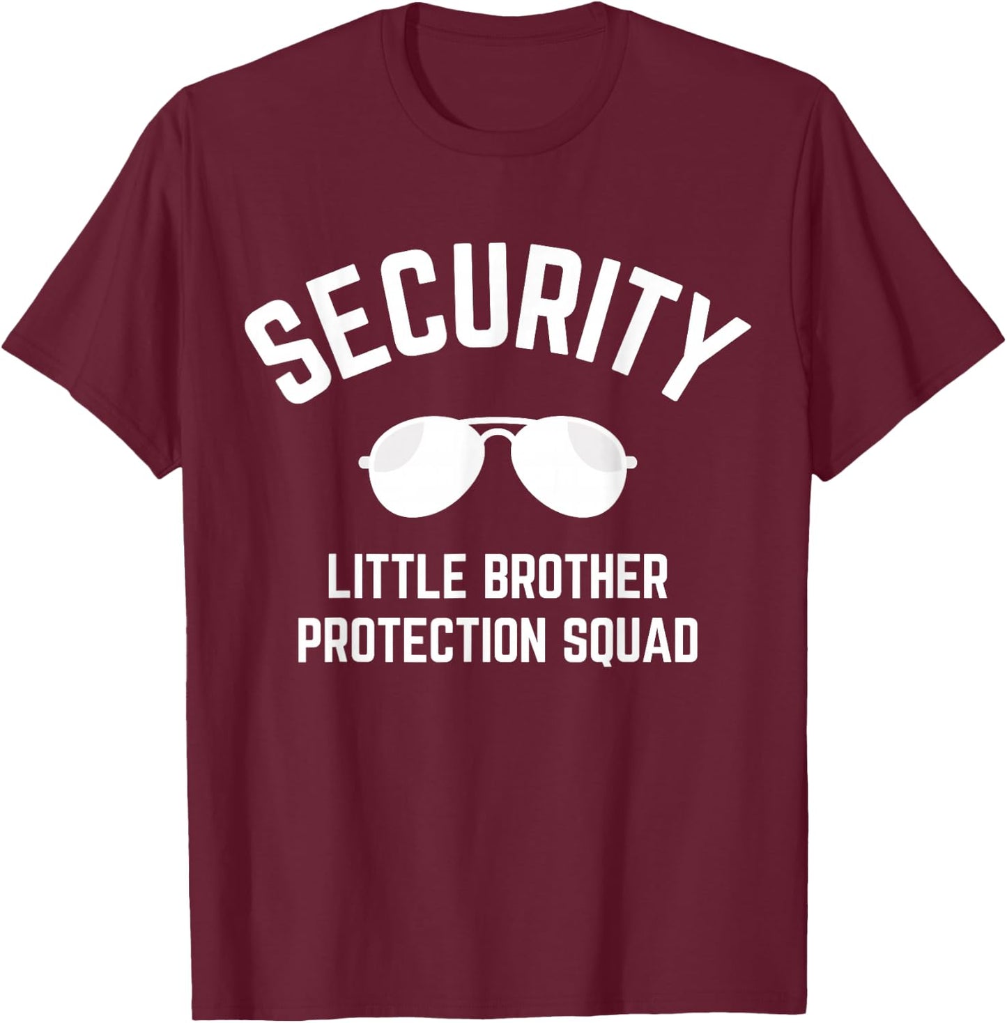 Security Brother Protection Squad - Boys Toddler T-Shirt - T-Shirt | Maroon