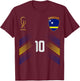Curacao Flag Curacaon Pride Lovers Retro T-Shirt - T-Shirt | Maroon