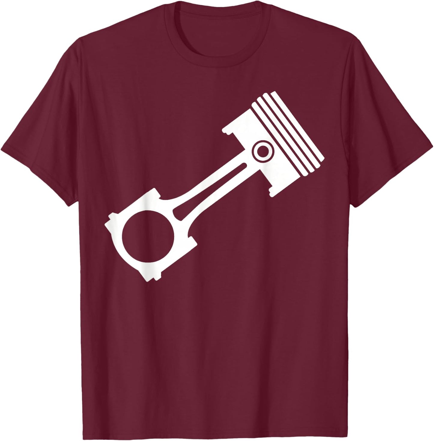 Motor piston T-Shirt - T-Shirt | Maroon