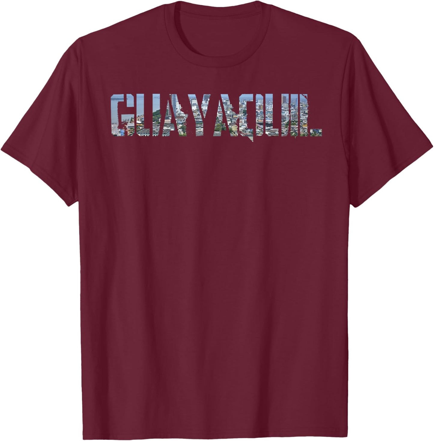 Guayaquil Ecuador t shirt T-Shirt - T-Shirt | Maroon