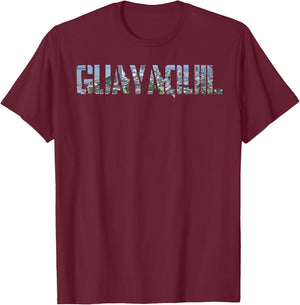 Guayaquil Ecuador t shirt T-Shirt - T-Shirt | Maroon