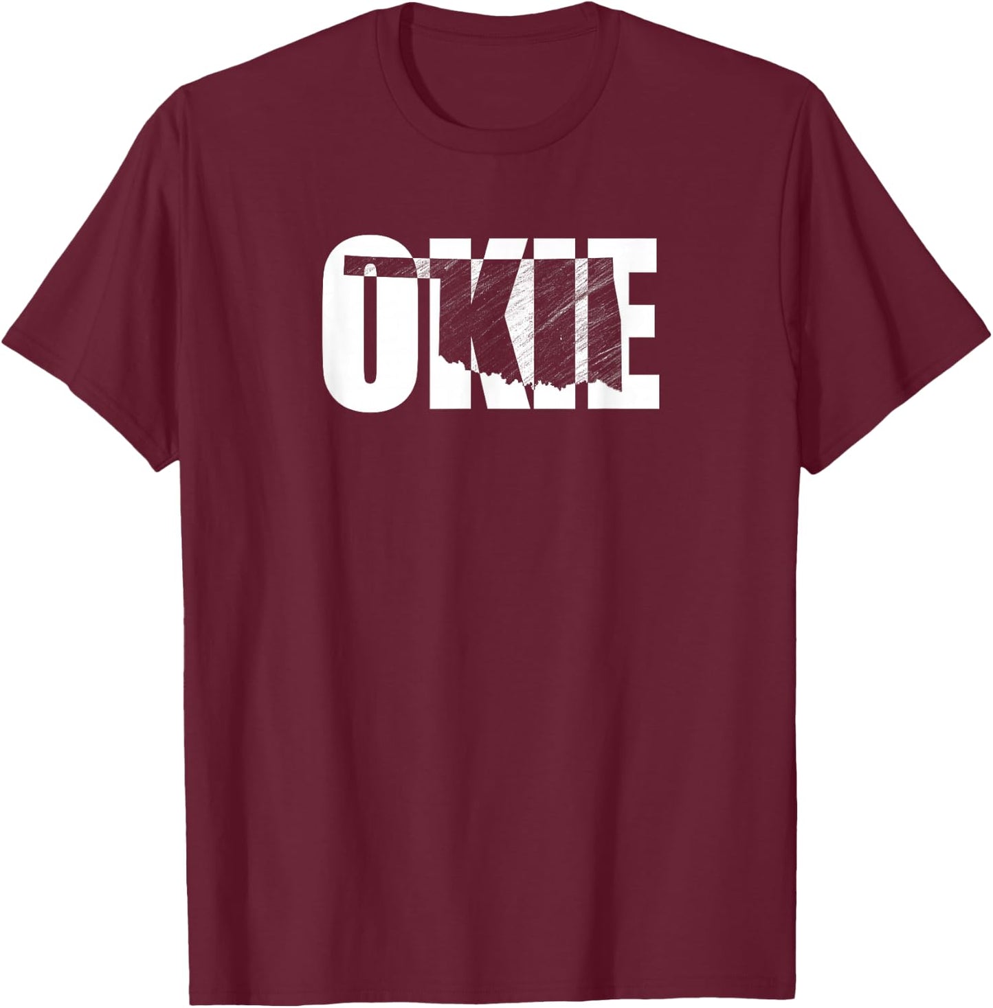 Okie Oklahoma Proud T-Shirt - T-Shirt | Maroon