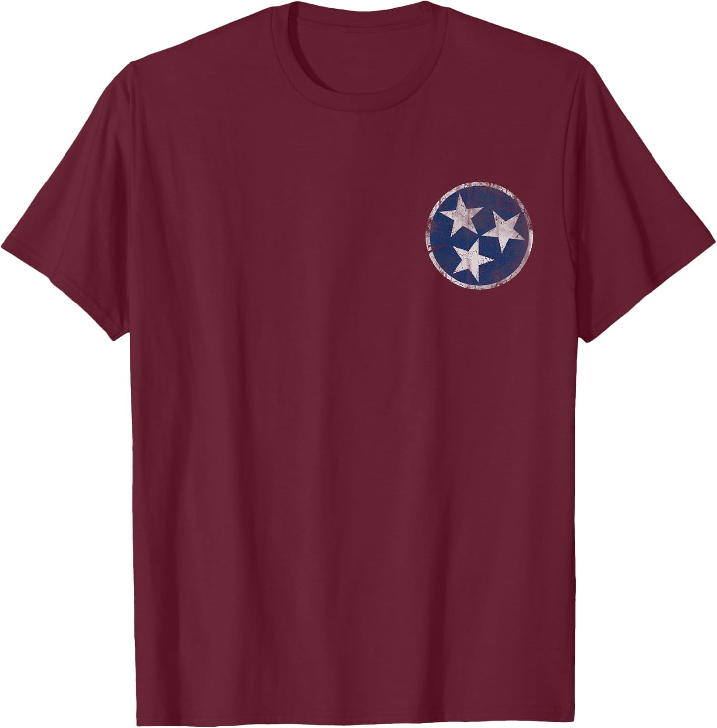 State Flag of Tennessee Men Women Kids Family T-Shirt - T-Shirt | Maroon