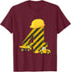 4th Birthday Digger I 4 Years Builder Excavator Gift T-Shirt - T-Shirt | Maroon