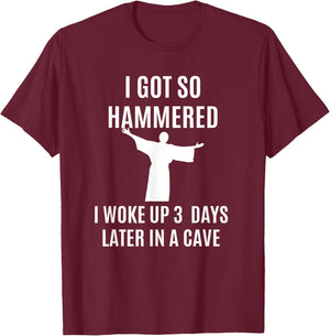 Religious Easter T Shirt Women Funny Church Gifts Jesus T-Shirt - T-Shirt | Maroon