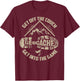 Cool Geocache Get Off The Couch Get Into The Game Shirt Gift T-Shirt - T-Shirt | Maroon