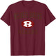 Warner Robins High School Demons C1 T-Shirt - T-Shirt | Maroon