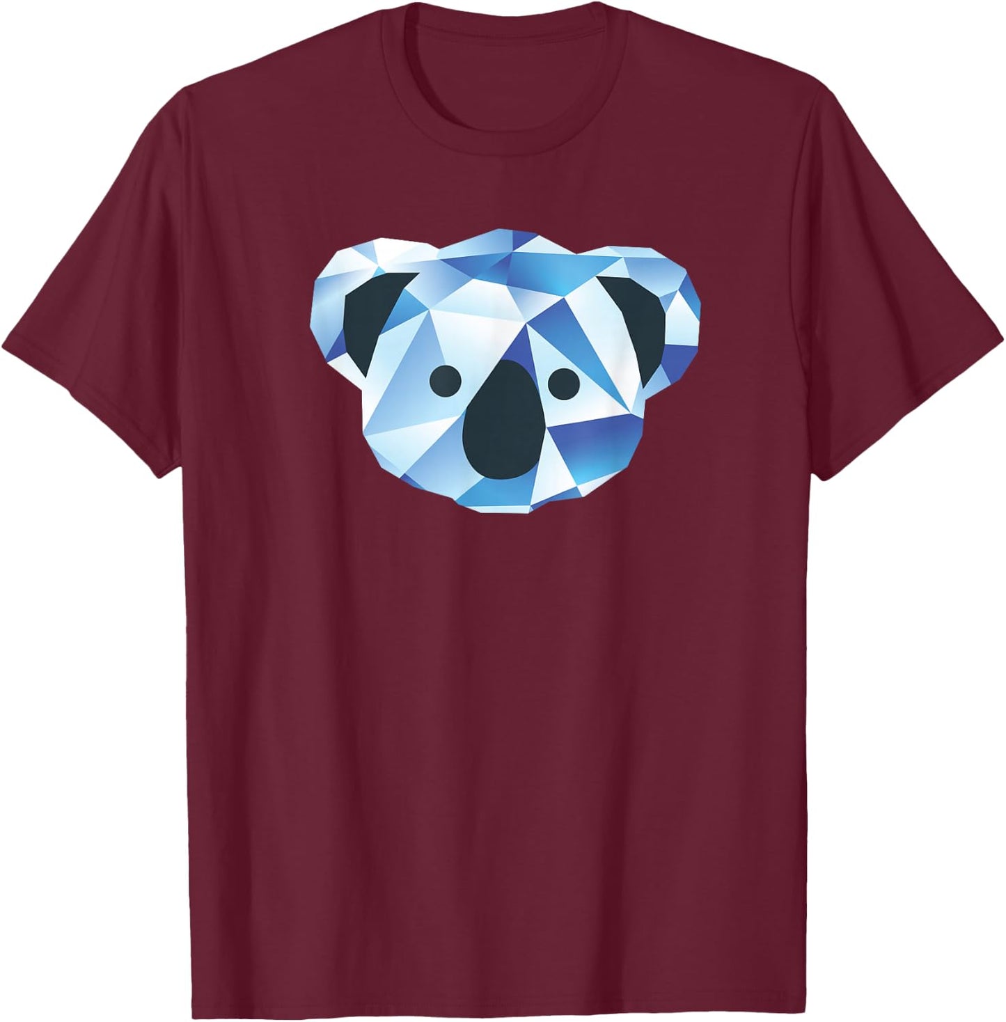 Crystal Koala Shirt For Adults Gift Australia Animal Lover T-Shirt - T-Shirt | Maroon
