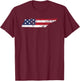 Vintage Tennessee USA Flag State Pride T-Shirt - T-Shirt | Maroon