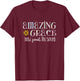 Christian t shirt Amazing Grace how sweet the sound T-Shirt - T-Shirt | Maroon