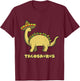 Funny Tacosaurus - Kids' Taco Dinosaur Gift T-Shirt - T-Shirt | Maroon
