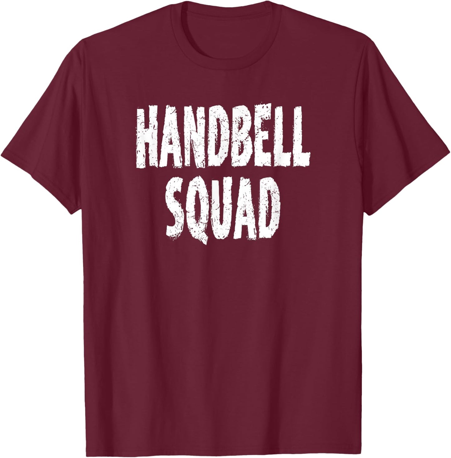 Vintage Handbell Squad Players Choir Director T-Shirt - T-Shirt | Maroon