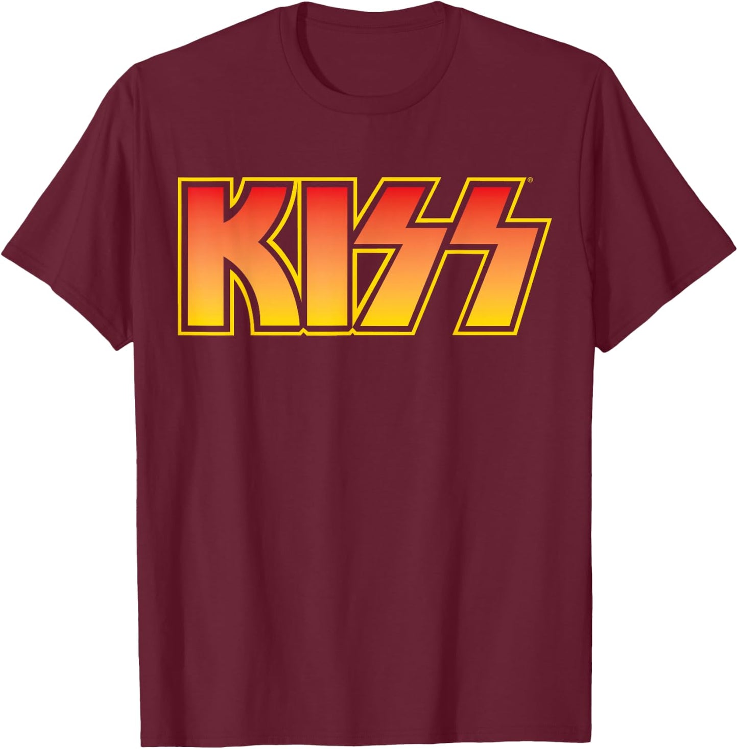KISS - Classic T-Shirt - T-Shirt | Maroon