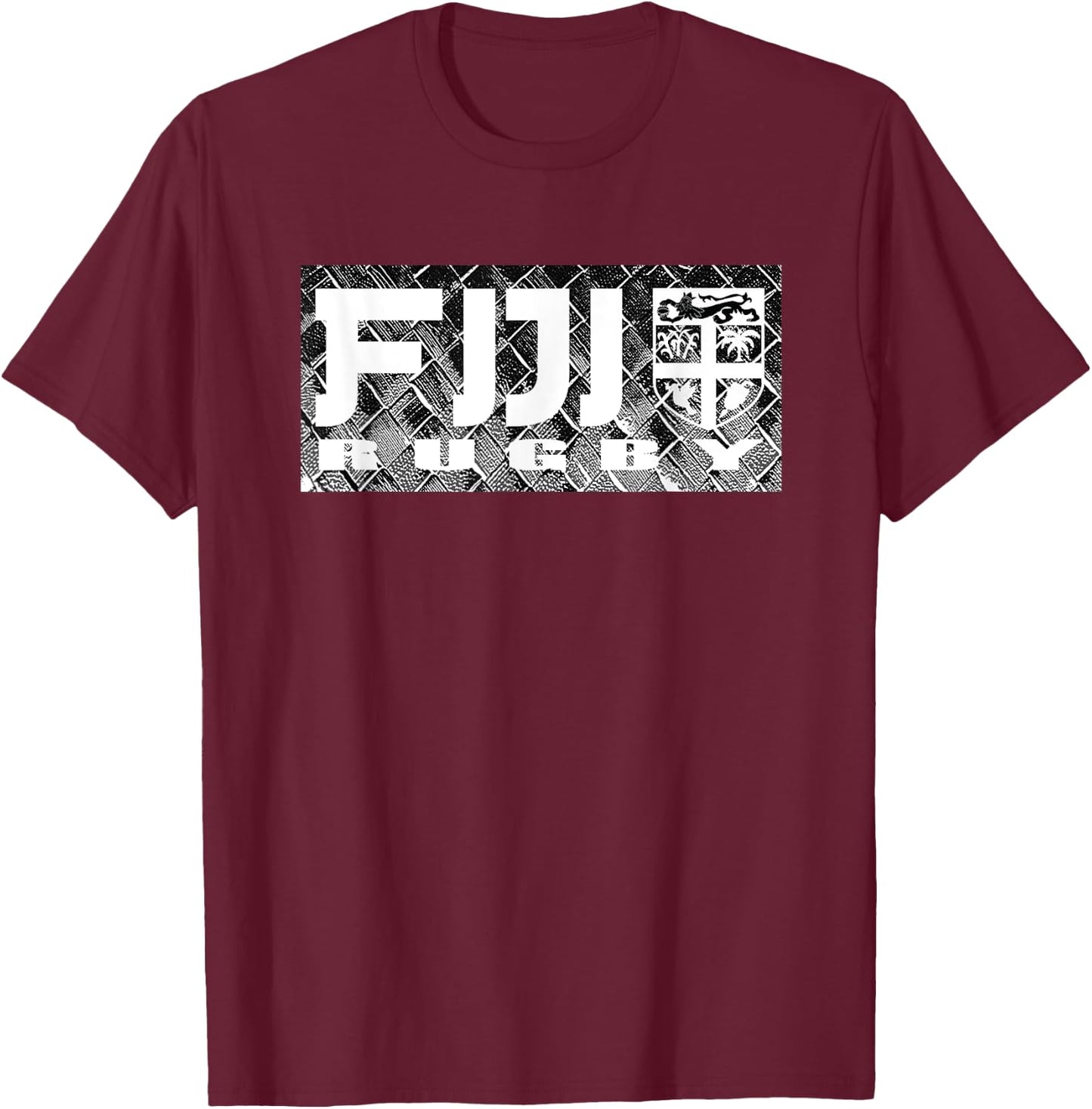 Fiji Rugby Shirt, Fan Shirt for Fijian Rugby T-Shirt - T-Shirt | Maroon