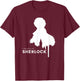 I Believe In Sherlock T-Shirt - T-Shirt | Maroon