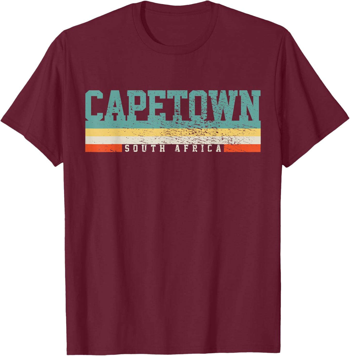 Capetown T-Shirt - T-Shirt | Maroon