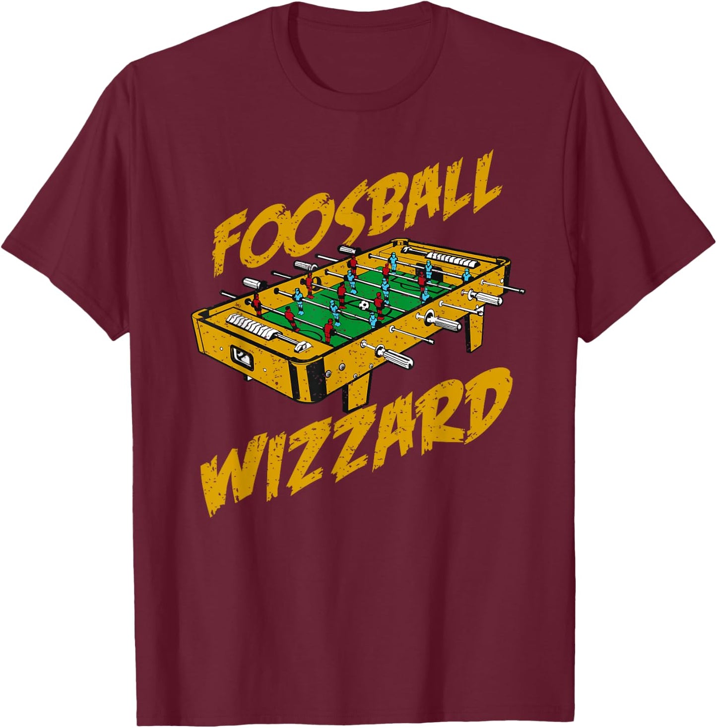 Foosball , Foosball Wizzard Gift T-Shirt - T-Shirt | Maroon