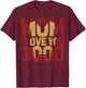 Marvel Avengers Endgame Mom I Love You 3000 Iron Man Fill T-Shirt - T-Shirt | Maroon