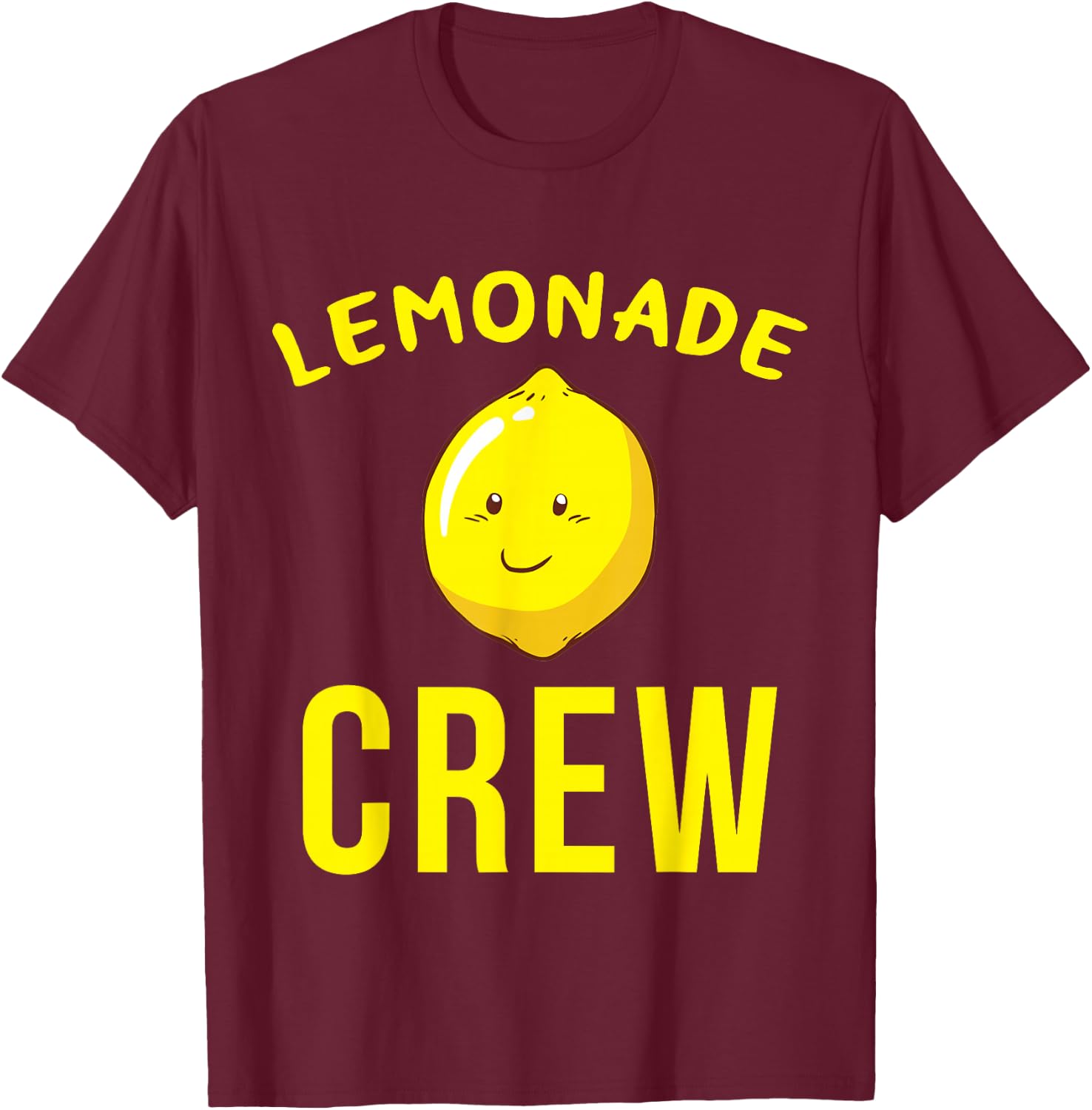 Lemonade Stand Lemonade Crew For Kid T-Shirt - T-Shirt | Maroon