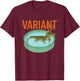 Marvel Loki Alligator Loki Variant Kiddie Pool T-Shirt - T-Shirt | Maroon