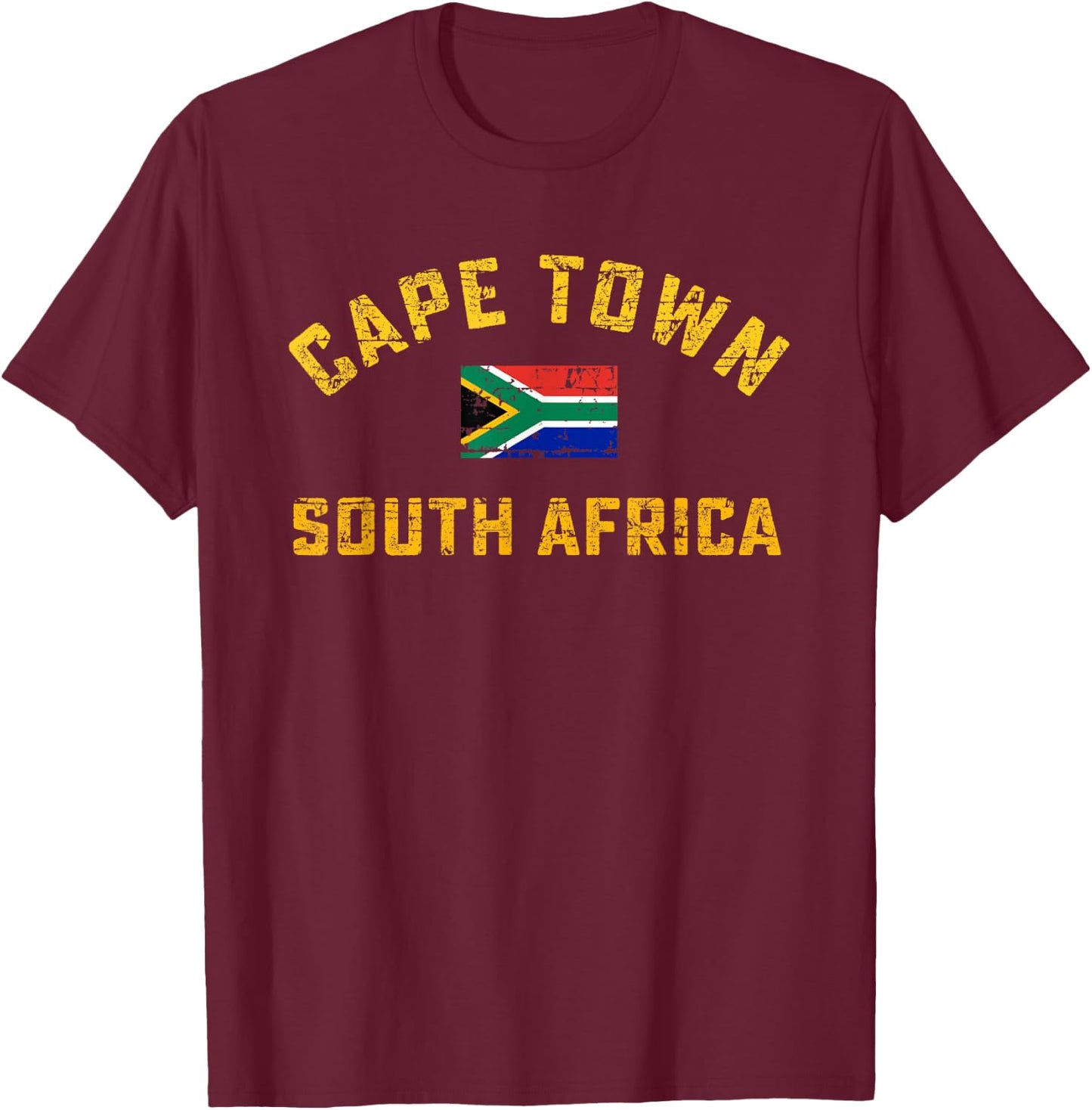 Cape Town South Africa T-Shirt - T-Shirt | Maroon