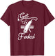 Get Faded Razor Barbers Haircut Quote Gift T-Shirt - T-Shirt | Maroon