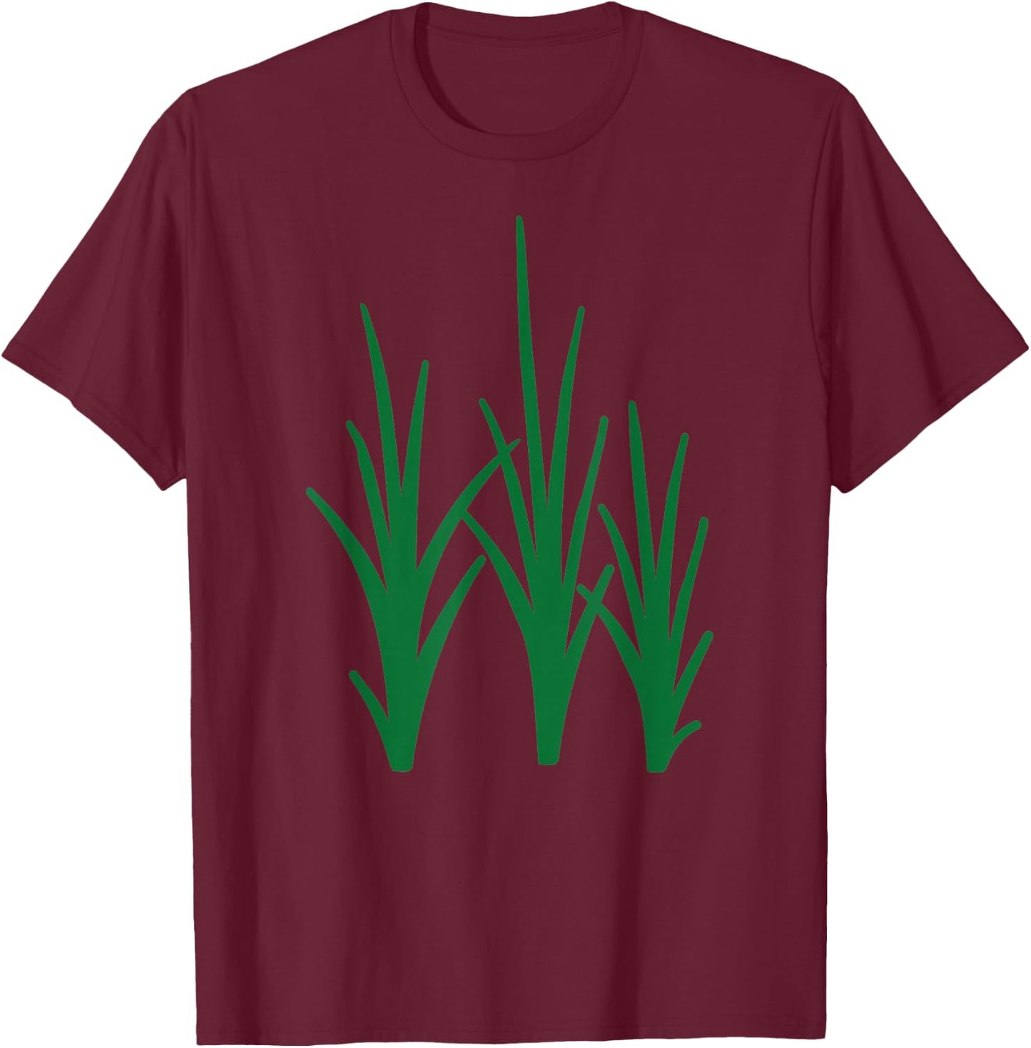 Green grass T-Shirt - T-Shirt | Maroon