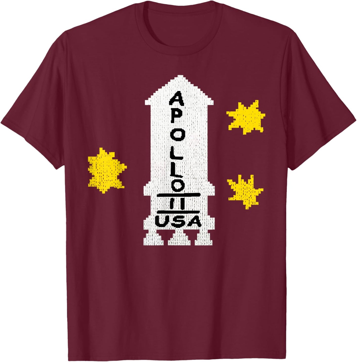 Danny's Apollo 11 Sweater T-Shirt - T-Shirt | Maroon