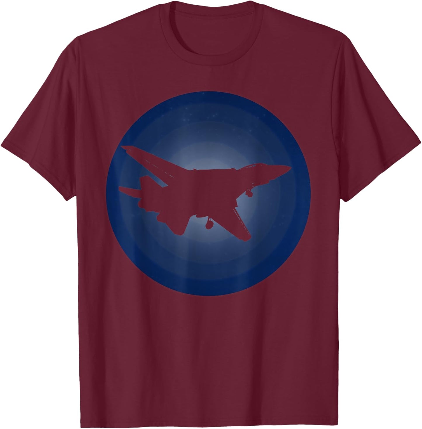 Midnight Approach F-14 Tomcat Jet Fighter Airplane Retro Men Women Kids T-Shirt - T-Shirt | Maroon