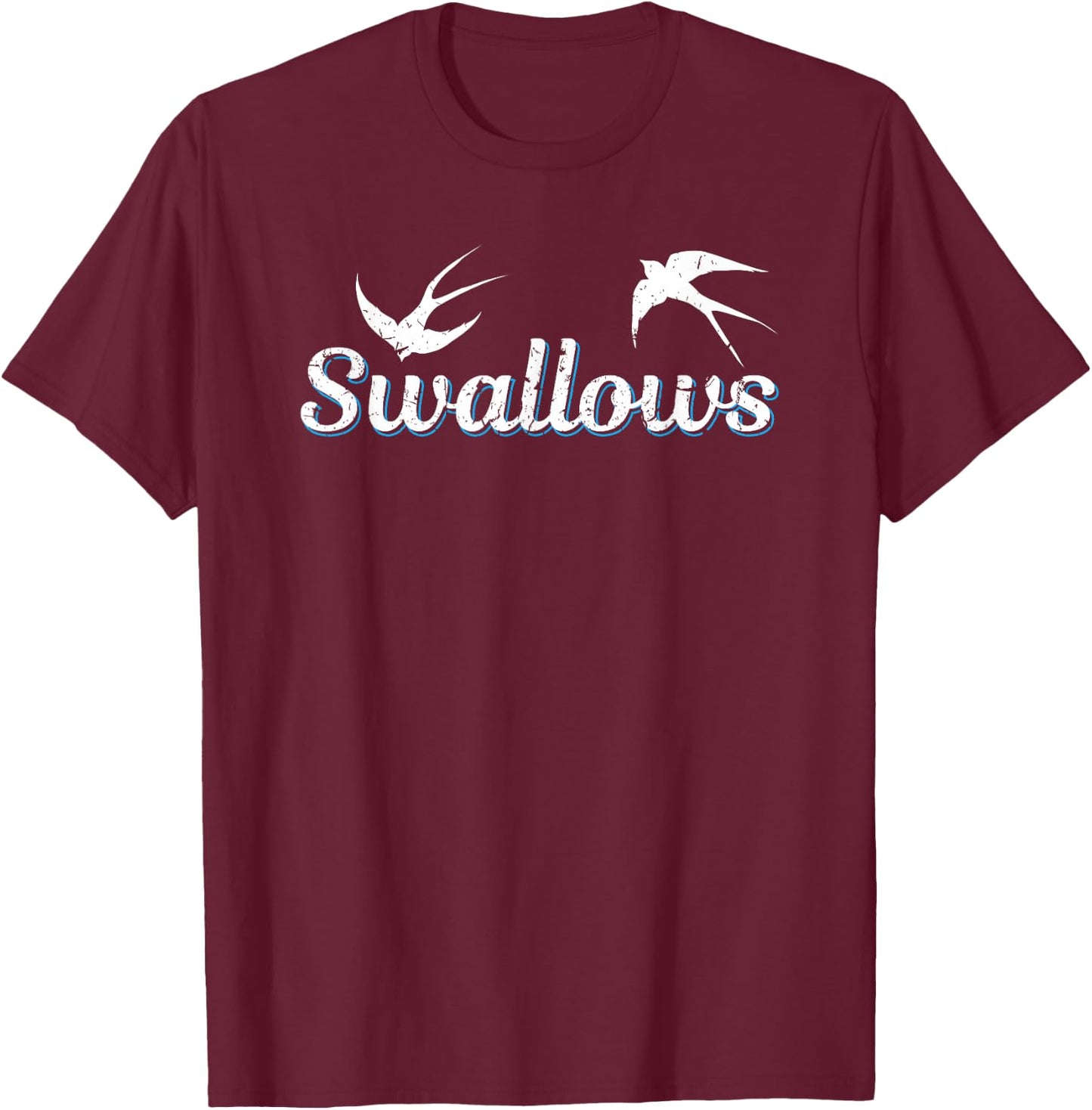 Spit or Swallow Funny Oral Sex BDSM Kinky Feitsh Swallows T-Shirt - T-Shirt | Maroon