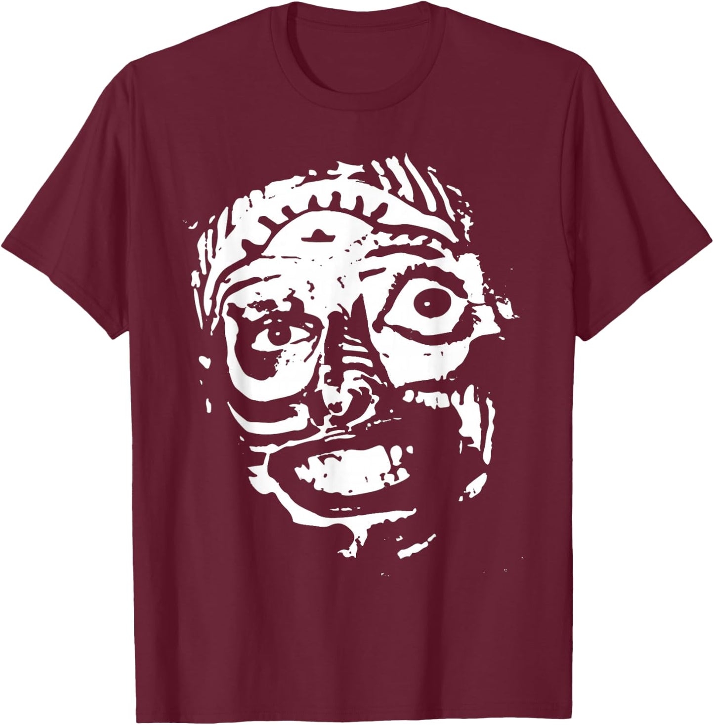 Vintage Meditation Retro Will Wood Basic Selffish Funny T-Shirt - T-Shirt | Maroon