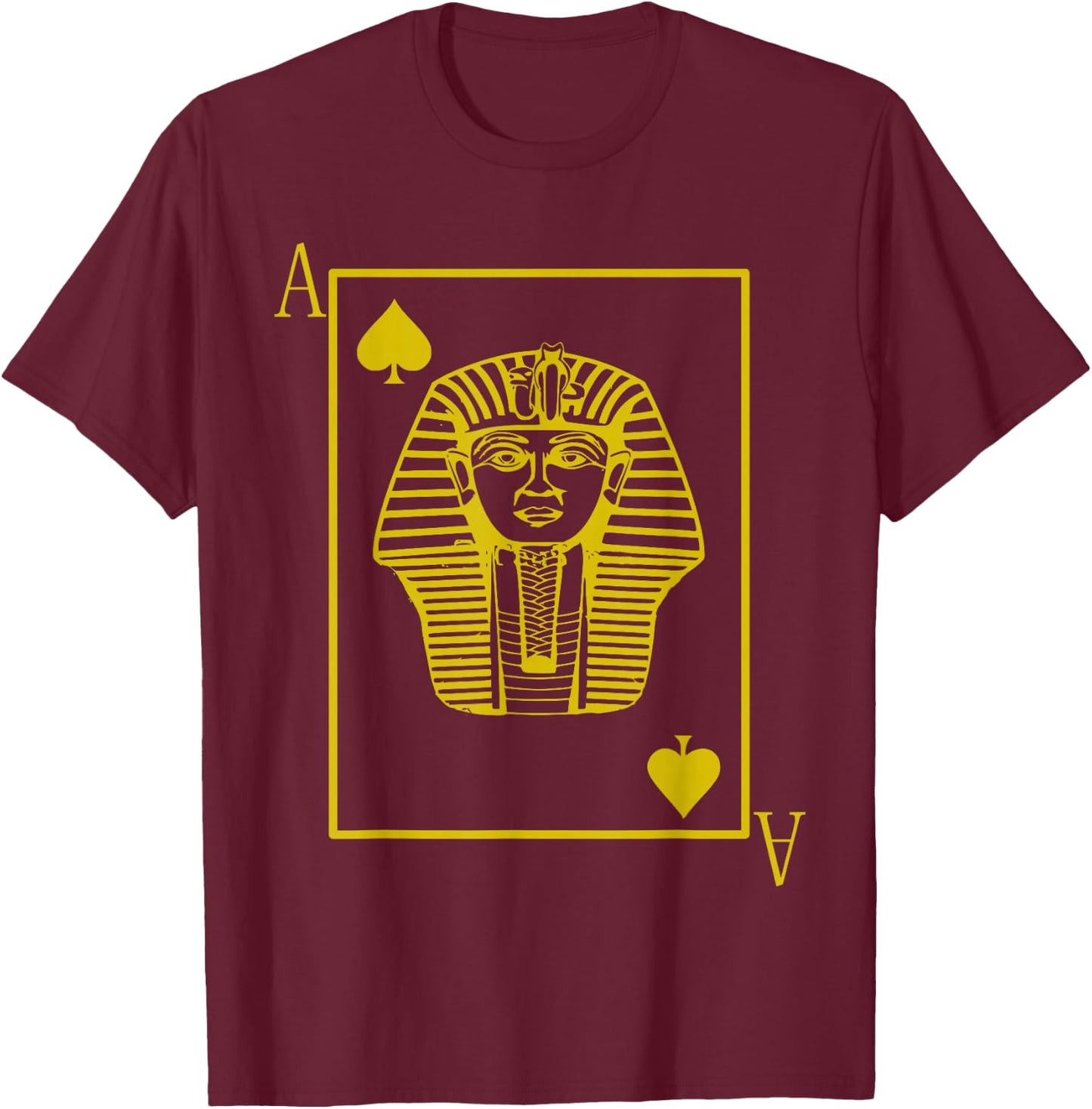 1906 Sphinx Alpha Ace Fraternity T-Shirt - T-Shirt | Maroon